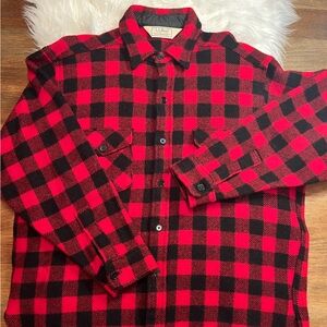 L.L. Bean Maine Guide wool shirt XL